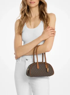 Bolsa satchel com logótipo exclusivo Lulu pequena | Michael Kors [PT]