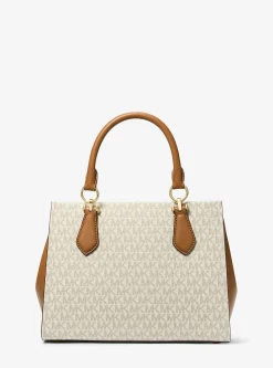 Bolsa Satchel com logótipo Marilyn média | Michael Kors [PT]