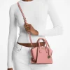 Bolsa satchel em pele e camurça Avril extrapequena | Michael Kors [PT]