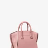 Bolsa Satchel em pele granulada Avril pequena | Michael Kors [PT]