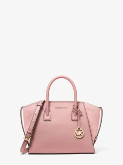 Bolsa Satchel em pele granulada Avril pequena | Michael Kors [PT]