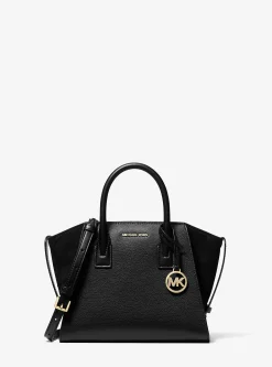 Bolsa Satchel em pele granulada Avril pequena | Michael Kors [PT]