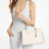 Bolsa Satchel em pele Laila média | Michael Kors [PT]