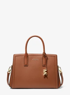 Bolsa Satchel em pele Laila média | Michael Kors [PT]