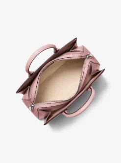 Bolsa Satchel em pele Laila média | Michael Kors [PT]