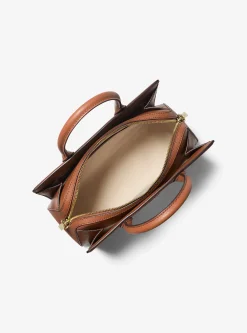 Bolsa Satchel em pele Laila média | Michael Kors [PT]