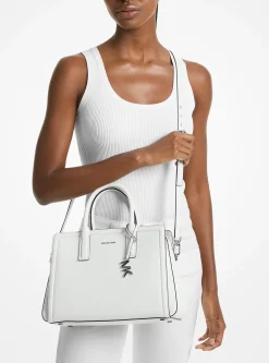 Bolsa Satchel em pele Laila média | Michael Kors [PT]