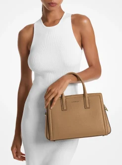 Bolsa Satchel em pele Laila média | Michael Kors [PT]