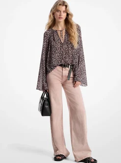 Calças de ganga de perna tingidas | Michael Kors [PT]