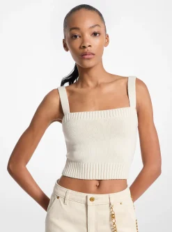 Camisola curta em lã | Michael Kors [PT]