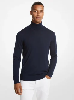 Camisola de gola alta em lã merino | Michael Kors [PT]