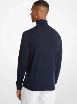 Camisola de gola alta em lã merino | Michael Kors [PT]