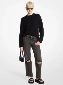 Camisola de lã canelada | Michael Kors [PT]