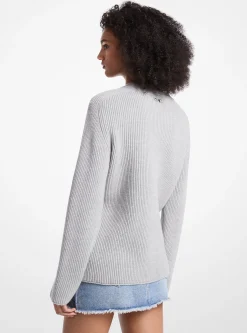 Camisola de lã canelada | Michael Kors [PT]