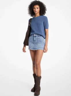 Camisola de manga curta em lã | Michael Kors [PT]