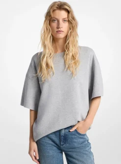Camisola de manga curta em algodão | Michael Kors [PT]