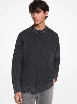 Camisola em mistura de algodão tingido | Michael Kors [PT]