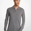 Camisola polo em lã merino | Michael Kors [PT]