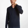 Camisola polo em lã merino | Michael Kors [PT]