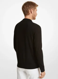 Camisola polo em lã merino | Michael Kors [PT]