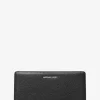 Carteira com mola de pressão à frente em pele granulada Bryant grande | Michael Kors [PT]