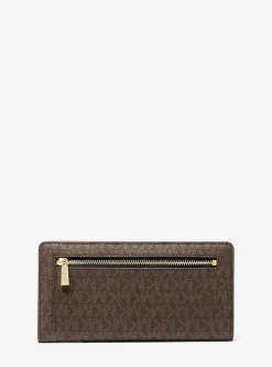 Carteira com mola de pressão à frente com logótipo exclusivo Bryant grande | Michael Kors [PT]