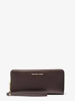 Carteira continental em pele granulada grande Jet Set Travel | Michael Kors [PT]