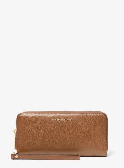 Carteira de mão em pele granulada Continental | Michael Kors [PT]