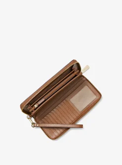 Carteira de mão em pele granulada Continental | Michael Kors [PT]