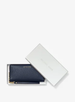 Carteira de mão em pele granulada Continental | Michael Kors [PT]