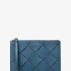 Carteira de mão em pele tecida Jet Set Travel extragrande | Michael Kors [PT]