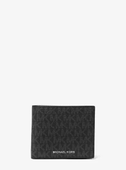 Carteira dobrável com logótipo e porta-moedas Greyson | Michael Kors [PT]