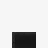 Carteira dobrável em pele com logótipo exclusivo com porta-moedas Hudson | Michael Kors [PT]