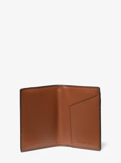 Carteira dobrável em pele granulada Hudson | Michael Kors [PT]