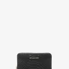 Carteira em pele com motivo de cobra em relevo Jet Set pequena | Michael Kors [PT]