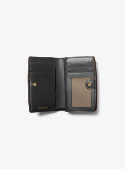 Carteira em pele granulada Bryant média | Michael Kors [PT]