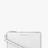 Carteira para smartphone em pele granulada metalizada Jet Set grande | Michael Kors [PT]
