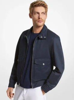 Casaco Blouson em mistura de algodão | Michael Kors [PT]