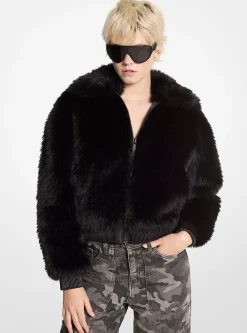 Casaco bomber em pelo sintético | Michael Kors [PT]