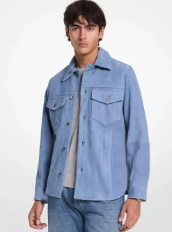 Casaco camiseiro em camurça | Michael Kors [PT]