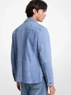 Casaco camiseiro em camurça | Michael Kors [PT]