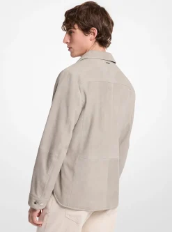 Casaco camiseiro em camurça | Michael Kors [PT]