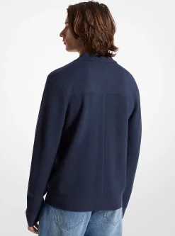 Casaco com molas em mistura de viscose | Michael Kors [PT]