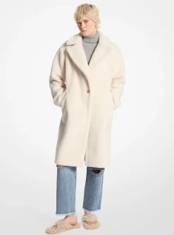 Casaco em pelo Shearling de corte grande | Michael Kors [PT]