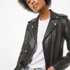 Casaco estilo motard em pele | Michael Kors [PT]