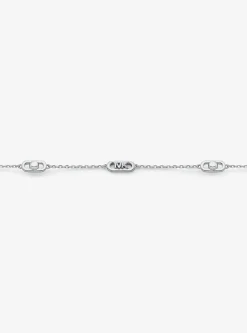 Colar com elos em prata de lei banhado a metal precioso Astor pequeno | Michael Kors [PT]