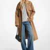 Gabardina assertoada em algodão com corte grande | Michael Kors [PT]