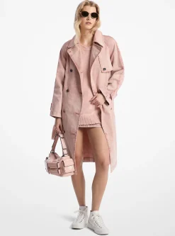 Gabardina em ganga tingida | Michael Kors [PT]