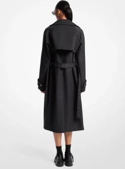 Gabardina em mistura de lã elástica | Michael Kors [PT]