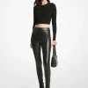 Leggings em pele sintética elástica | Michael Kors [PT]